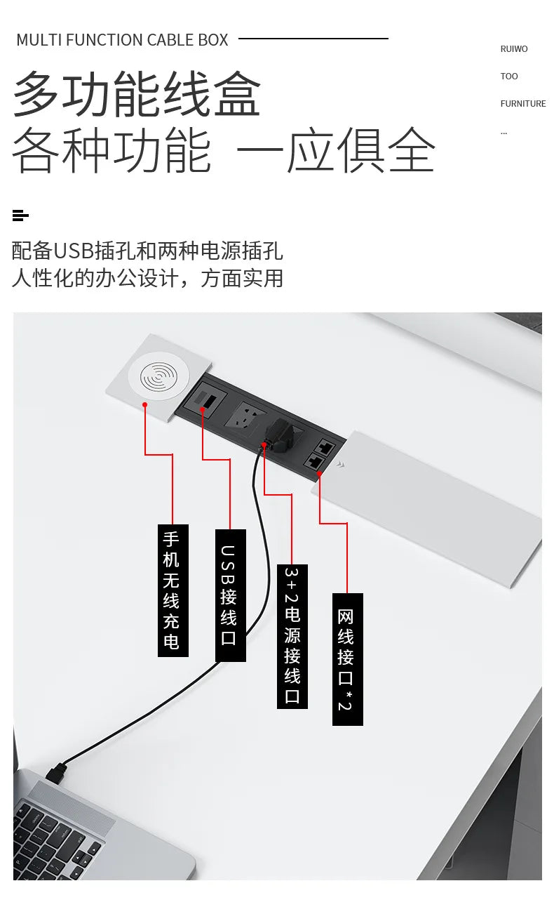 Minimalist Atmosphere Office Desk Computer High Single Fashionable Office Desk Irregular Office Furniture Der Schreibtisch XYOD