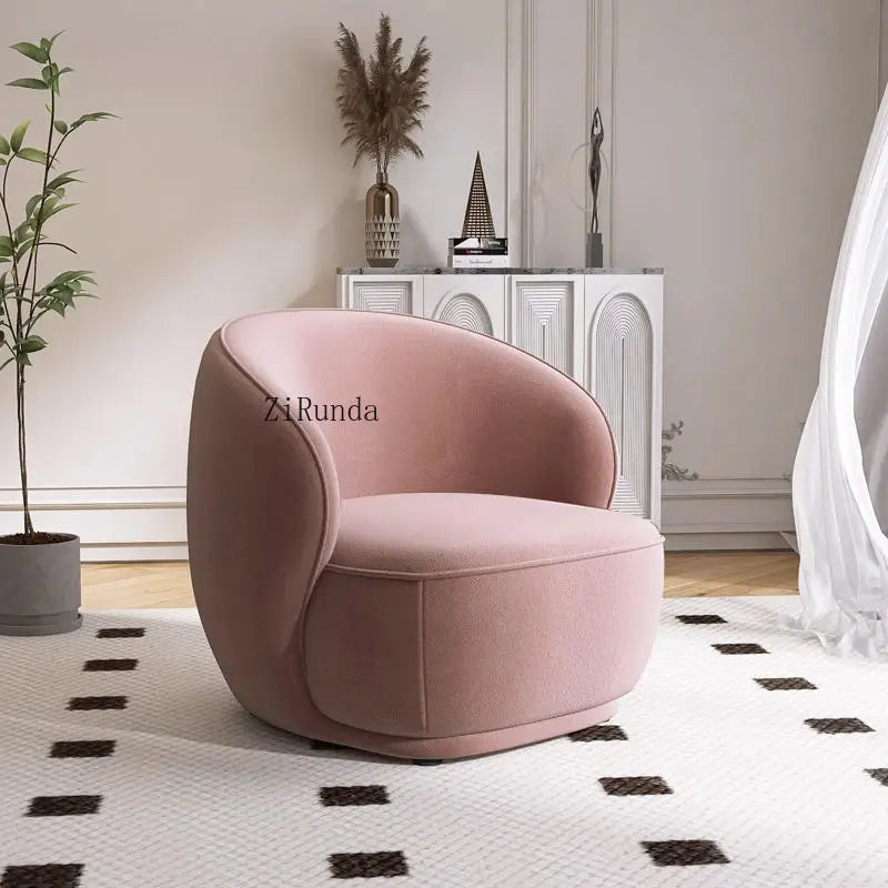 Modern fabric tufted, office living room sofa chair, single leisure chair