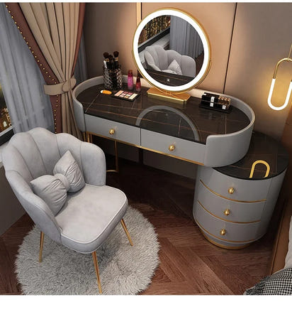 Dresser Stand Makeup Vanity Table Modern White Bedroom Desk Makeup Table Beautys Storage Coiffeuse De Chambre Home Furniture