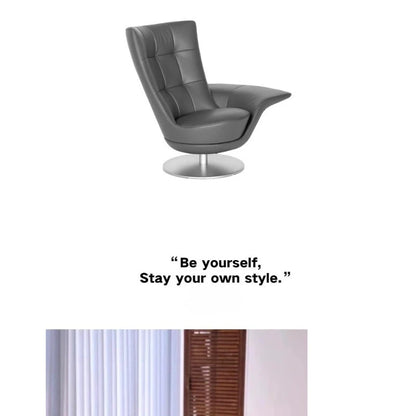 FRP Creative Armrest Rotating Leisure Chair Villa Hotel Reception Chair