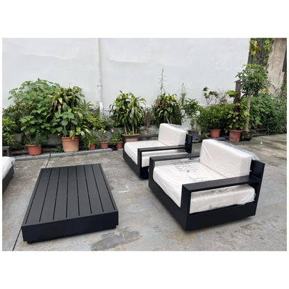 Durable Aluminum Sofa Set Patio Furniture Sets Luxurious Outdoor Garden for Patio Garden Apartment