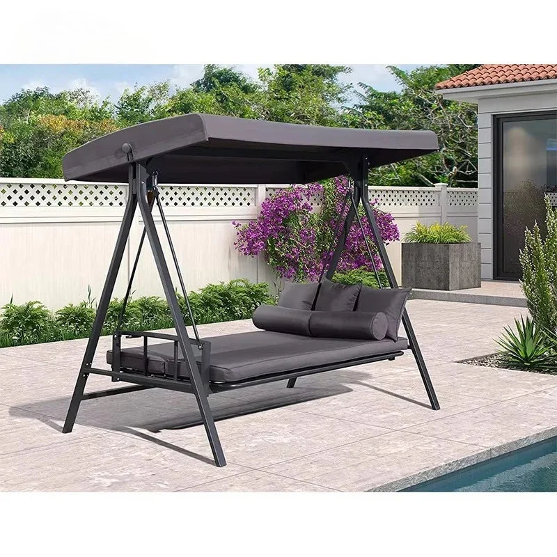 Garden Garden Swing Seat Cushion 3 Seats Furniture 3D Warehouse Seat 3 People Outdoor Swing Chair