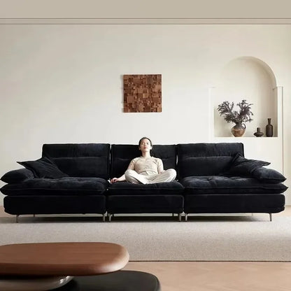 Replica Large European Sofa Elegant Reclinavel Lit Pliable Design Sofa Recliner Nordic Postmodern Lounge Modern Muebles Muebles