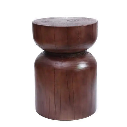 Scandinavian Solid Wood Coffee Tables Zen Balcony Tea Table Rustic Flower Stand Corner Stool Natural Wooden Living Room Seats