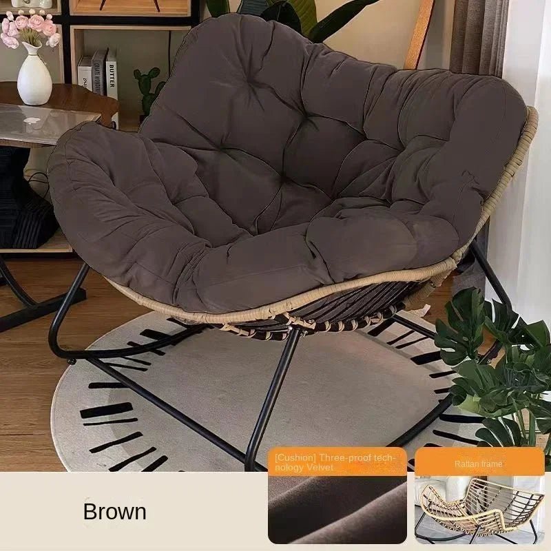 Adult Balcony Home Leisure Couch Sitting Room Single Sofa Internet Celebrity Rocking Chair