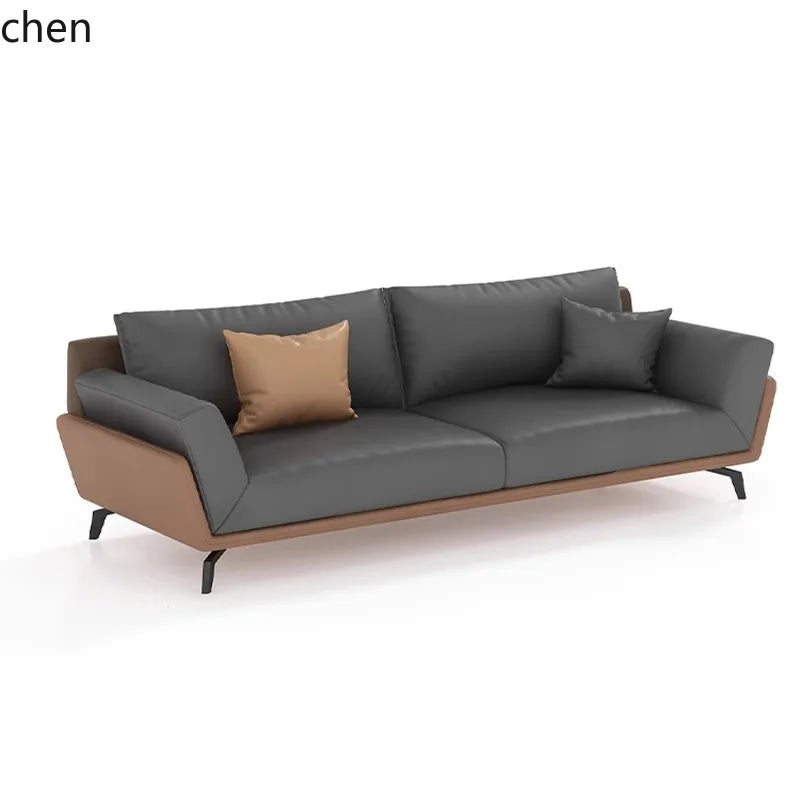 CP office sofa coffee table combination simple modern business rest reception