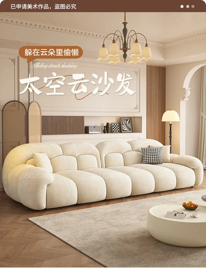 Big Size Living Room Sofa Luxury Italian Full Luxury Armchair Couch Cloud 2 People Corner Floor Reclining Furniture Decoration