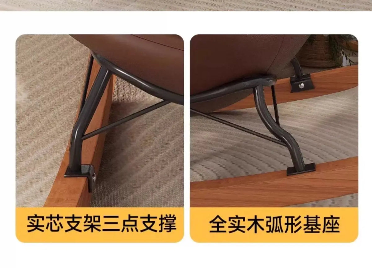 Lounger Balcony Recliner Chair Comfortable Fluffy Floor Hallway Recliner Chair Reading Interior Silla Mecedora Nordic Furniture