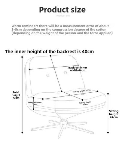 Modern Living Room Furniture Single Sofa Chair Corduroy Lounge Chair, Small Space Accent Chair Comfortable Reading Chair