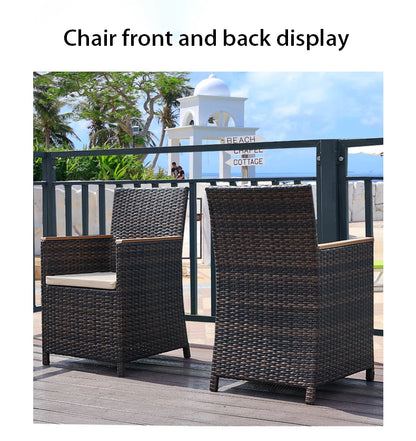 Custom Design Pastoral Garden Set Pastoral Garden Set Plastic Rattan Patio Furniture Set