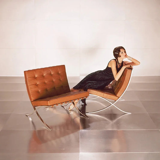 Single Sofa Chair Designer Star Same Leisure Simple High-end Luxury Leisure Chair Nordic Single Barcelona Modern Recliner Chair
