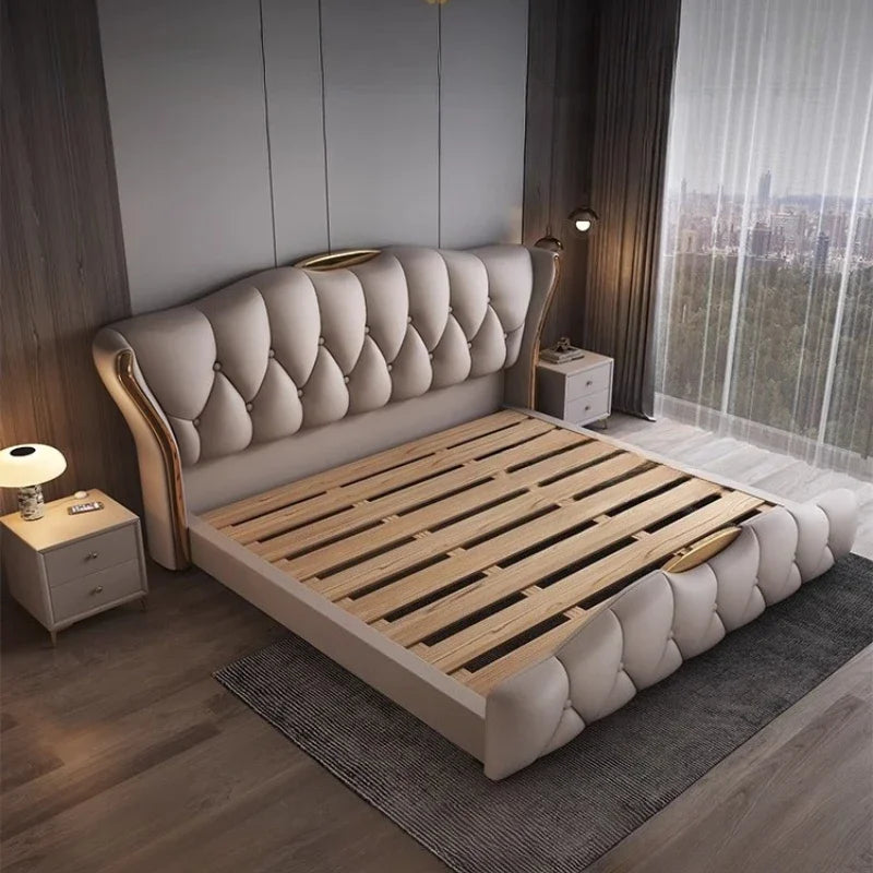 180X200cm complete bedroom furniture king set headboards double full marriage bedrooms cheap full size queen bed cadre de lit