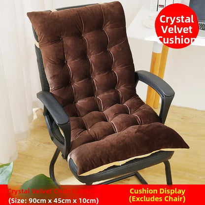 Thickened Office Chair Pad Modern Simple Style Four Seasons Universal Office Chair Cushion Sofa Backrest Pad for Rocking Chair