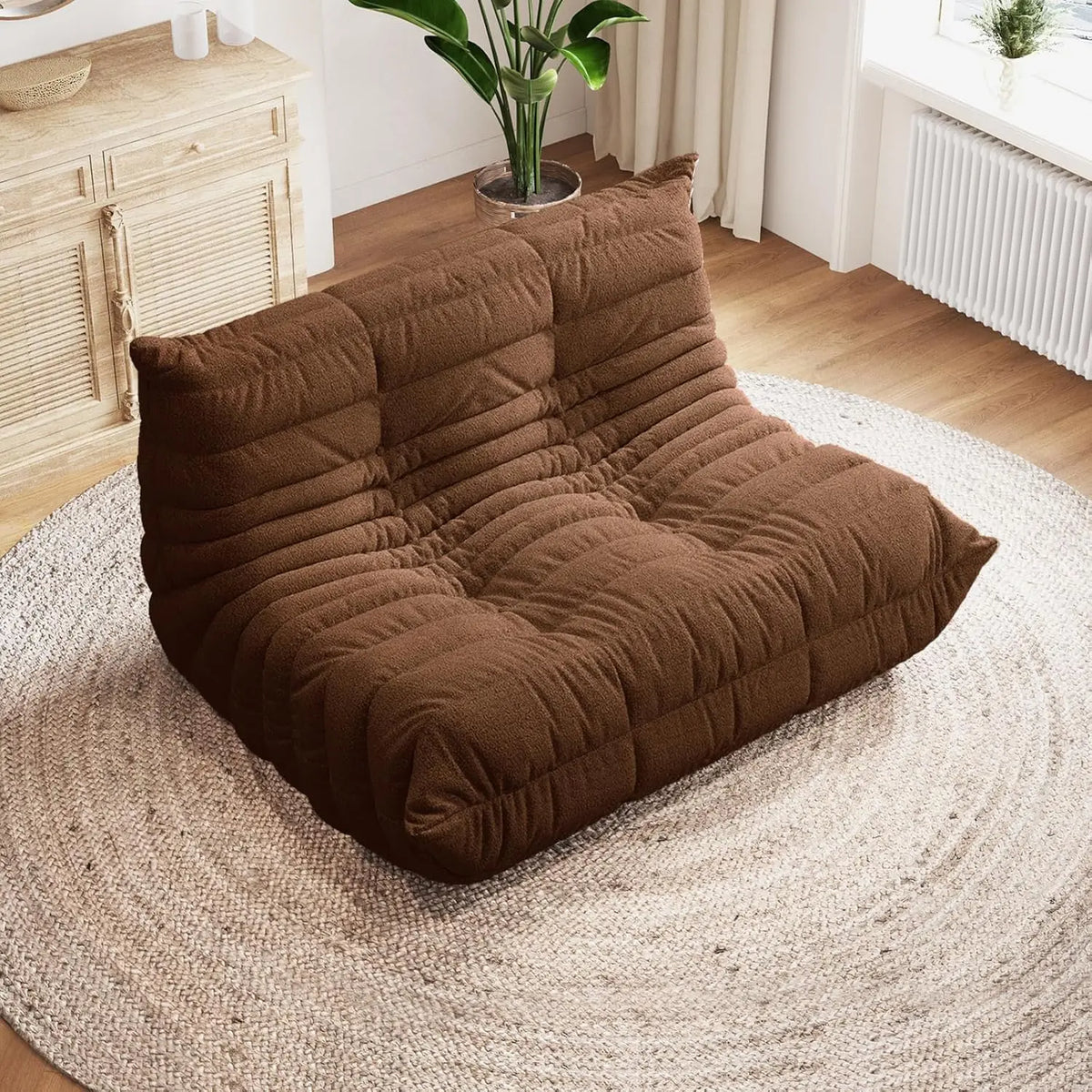 Bean Bag Chairs for Adults, Giant Bean Bag Chair Sofa with Memory Foam, Comfy Beanbag Loveseat Lazy Sofa for Living, Customized