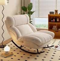 Rocking Chair Lounge Chair Balcony Home Single-Person Relaxation Sofa Living Room Trendy Light Luxury Rocking Chair