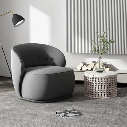 Modern fabric tufted, office living room sofa chair, single leisure chair