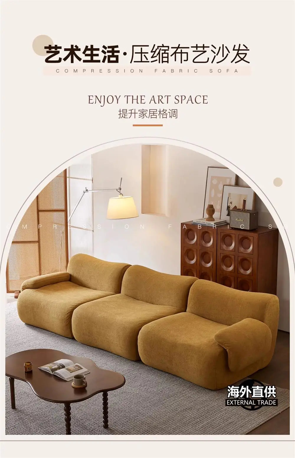European Minimalist Vacuum Compressed Sofa Classic Memory Foam Vacuum Compressed Sofa Modern Couch Wohnzimmer Furniture Home