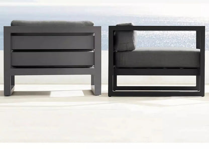 Outdoor Rattan Sofa Set Courtyard Garden Outdoor Leisure Rattan Chair Designer Model Home Outdoor Furniture