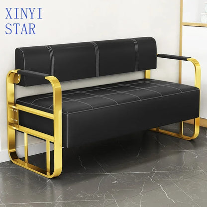 Professional Barber Chairs Minimalist Luxury Reception Beauty Barber Accessories Hair Stylist Sofa  Furniture