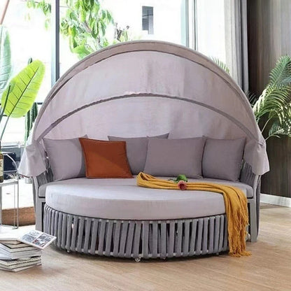 Outdoor Luxury Lounges Rattan Chairs Outdoor Patio Loungers Villa Swimming Pool Loungers