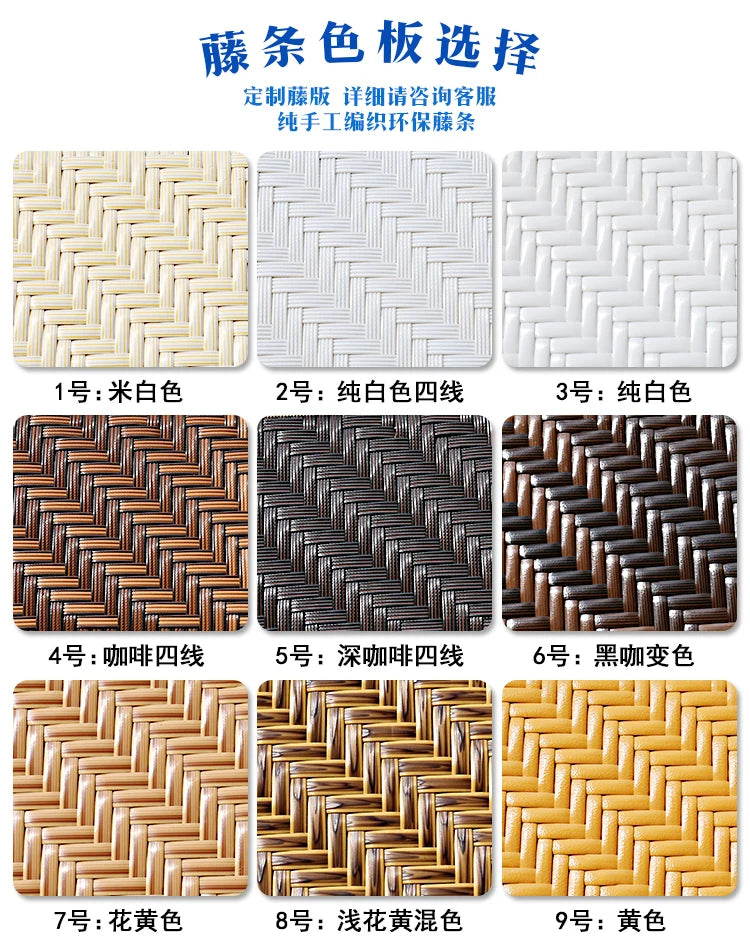 Terrace Modern Garden Sofas Outdoor Combination Courtyard Nordic Garden Sofas Waterproof Pe Rattan Furniture Sofá Jardín MHHYSF