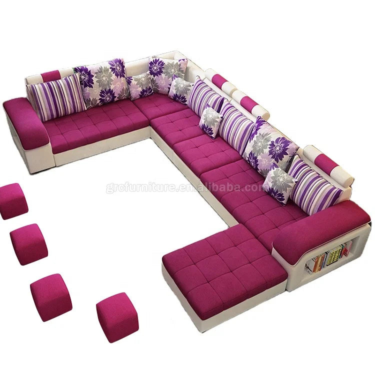 Hotel Composable Sofa Set Furniture Bed Sets Couch Living Room Home Luxury Sectional Sofas