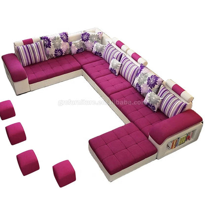 Hotel Composable Sofa Set Furniture Bed Sets Couch Living Room Home Luxury Sectional Sofas