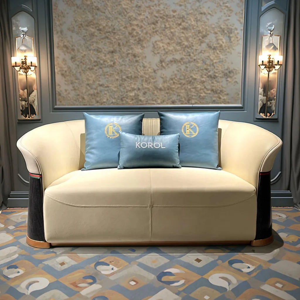 Pour Bentley canapé en cuir de luxe italien personnalisable Design Simple postmoderne pour grands appartements pour le salon