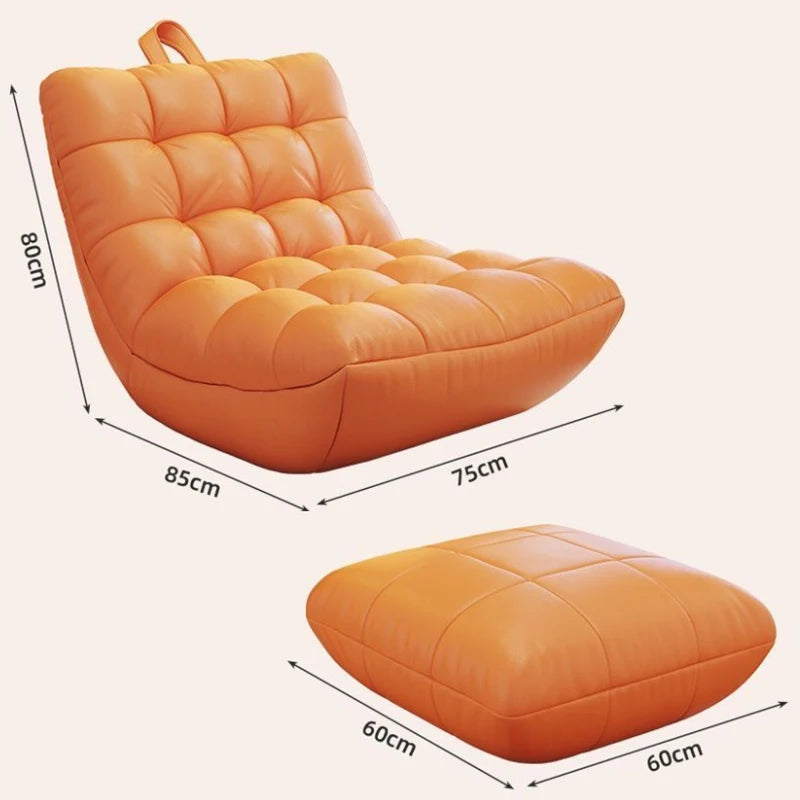Modern Ergonomic Chaise Lounge Relax Luxury Floor Leisure Living Room Chairs Nordic Salon Chairs Gamer Chaise Lounge Furnitures