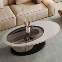 Console ronde design Tables basses livres nordique esthétique Unique luxe verre Salon moderne Mesa auxiliaire Salon meubles