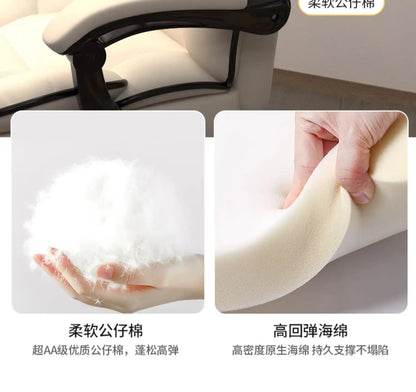 Gaming Chair Reclining Swivel Computer Desk Chair with High Back Support Streamer Live Broadcasting Office Chair for Home