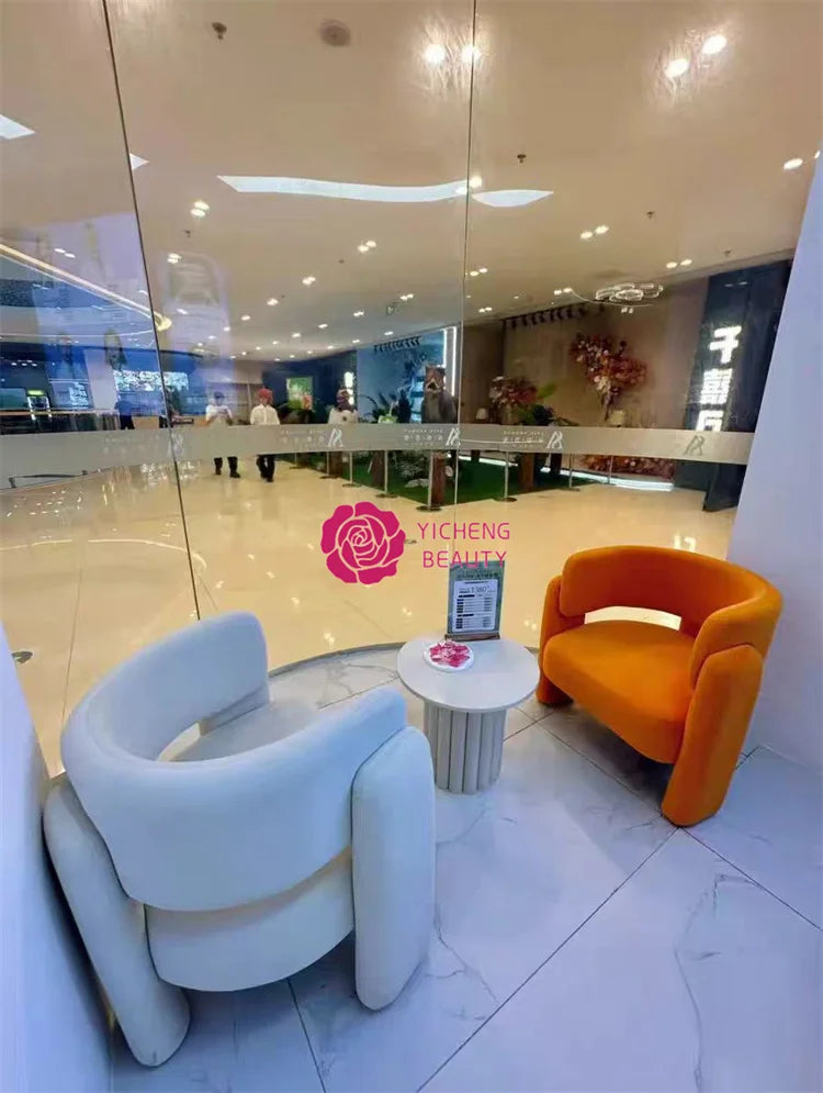 Beauty Wholesale Single Sofa Chair Balcony Light Luxury Single Chair From China Supplier Acrylic Chairs