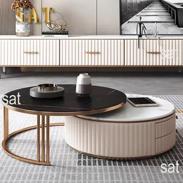 l # Great Furniture New Arrival Living Room Modern Design Marble Coffee Table