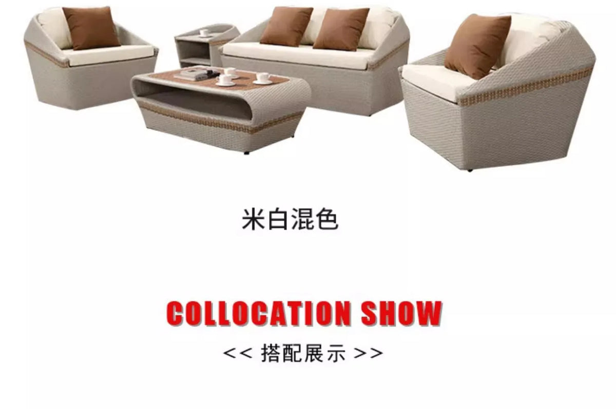 Minimalist Design Outdoor Sofas Luxury Accent Personality Nordic Garden Sofas Creative Hotel Furniture Arredo Giardino Lshysf