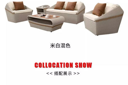 Minimalist Design Outdoor Sofas Luxury Accent Personality Nordic Garden Sofas Creative Hotel Furniture Arredo Giardino Lshysf