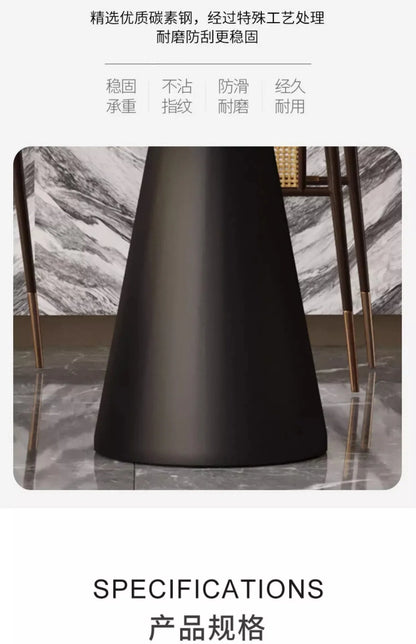 Modern simple negotiation table and chair combination Light luxury hotel reception leather sofa chair