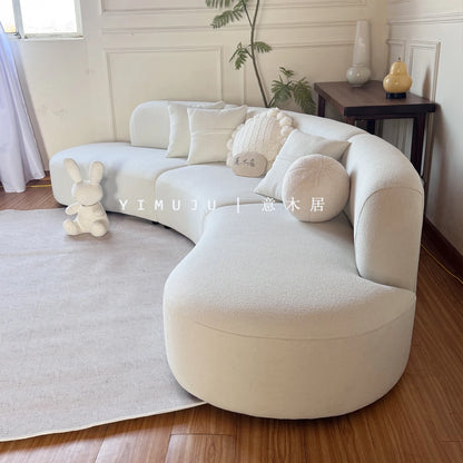 Apartment Lounge Sofas Living Room Multifunction Sectional Curved Sofa 3 People Bedroom Woonkamer Banken Home Accessories