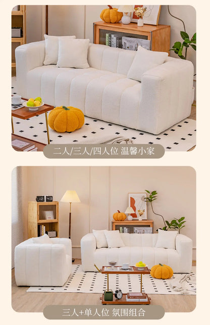 Lounge White Living Room Sofas Cute Comfortable Large Size Relaxing Balcony Living Room Sofas Cheap Divano Library Furniture