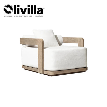 Patio Aluminum Furniture Comfortable Thick Upholstered Cushions Quick Dry StyleSofa Set for Garden Living Room Courtyard