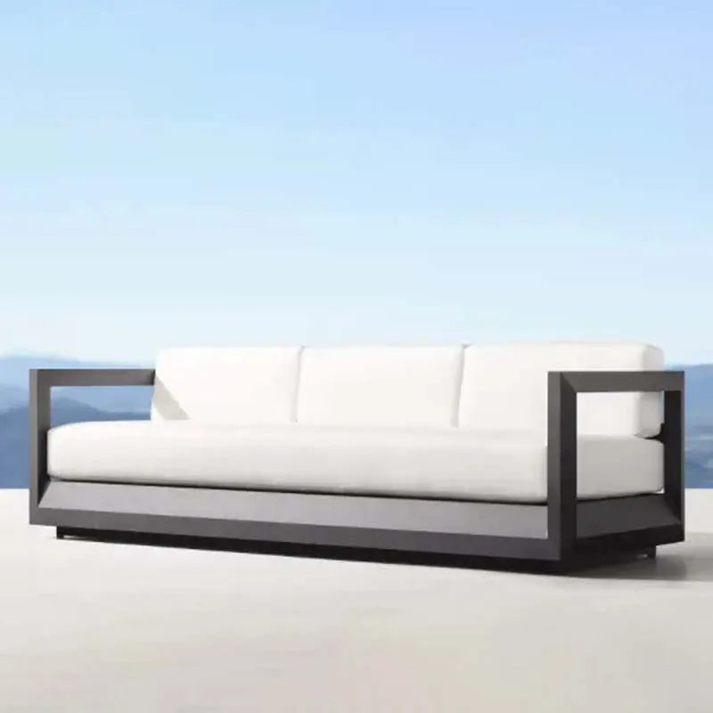 Modern Aluminum Garden Sofa Set Manufacturer's Hot Selling for Outdoor Courtyard & Living Room Powder Coated for Hotel Home Use