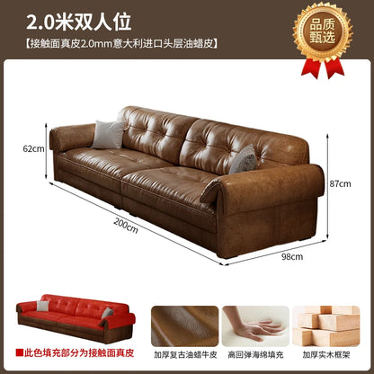Leather Corner Living Room Sofas Armchair Minimalist Lazy Lounge Living Room Sofas Hallway Designer Muebles Postmodern Furniture