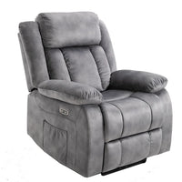 8 Point Massage With Adjustable Headrest Synthetic Leather Single Cinema Sofa Electric Recliner Sofa Chair