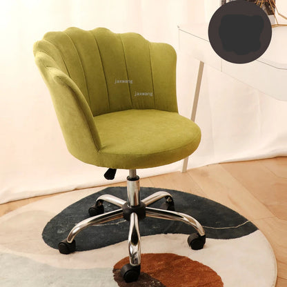 Nordic Leisure Backrest Computer Chair Luxury Bedroom Armchair Modern Office Chair Living Room Furniture Swivel Chair L K