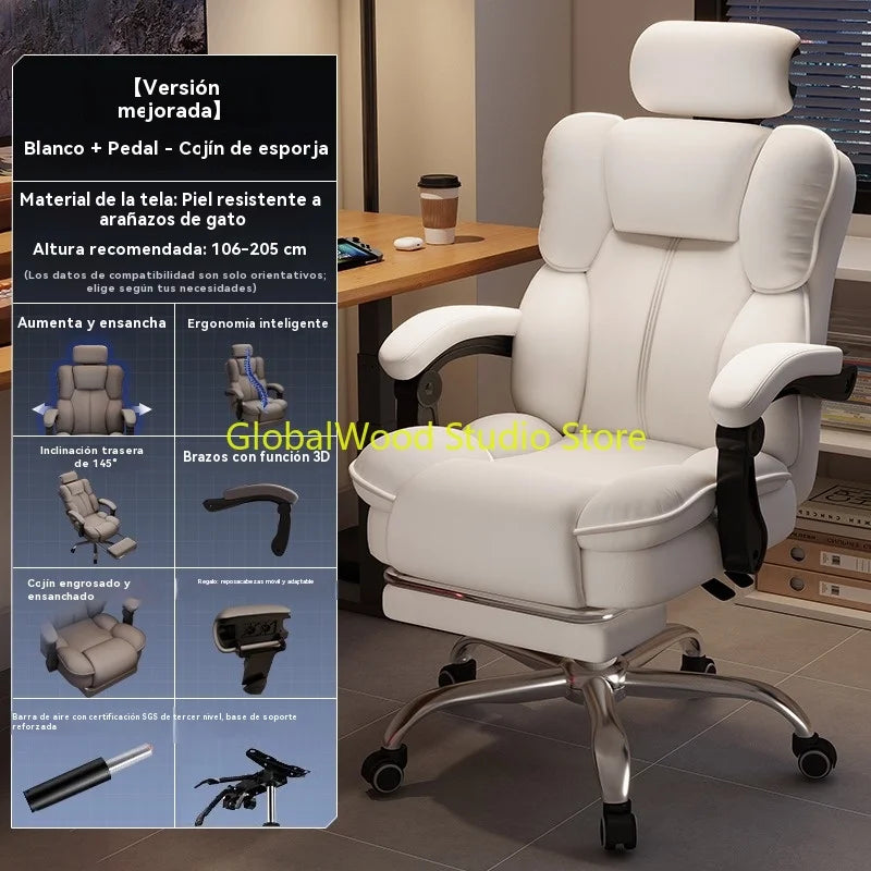 Chaise De Bureaux Recliner Chair Computer Chairs Gaming Chiar Bedroom Armchair Furniture Dressing Table Chair Office SIDIZ Sihoo