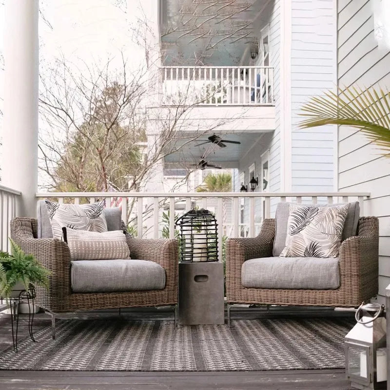Outdoor rattan sofa outdoor rattan garden homestay sofa furniture