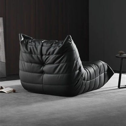 Caterpillar Floor Sofa Lazy Chair Single Seat High Density Foam Recliner Modern Lounge Couch for Bedroom Living Room Balcony