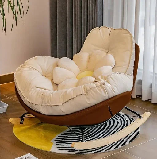 Hot Sale Living Room Modern Chairs Set Luxury Rocking Chair Lazy Recliner Leisure Sofa Chairs for Home