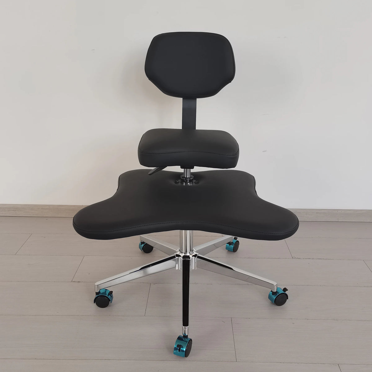 Cross Legged Chair - Meditation Chair With Wheels  ADHD Chair Height Adjustable Seat  Adjustable Footstool