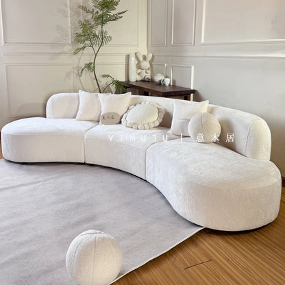 Apartment Lounge Sofas Living Room Multifunction Sectional Curved Sofa 3 People Bedroom Woonkamer Banken Home Accessories