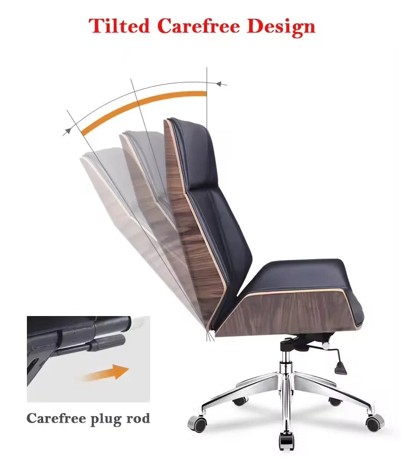 Modern Simple Office Chair Comfortable Long Sitting Business Computer Chair Home Boss Chair